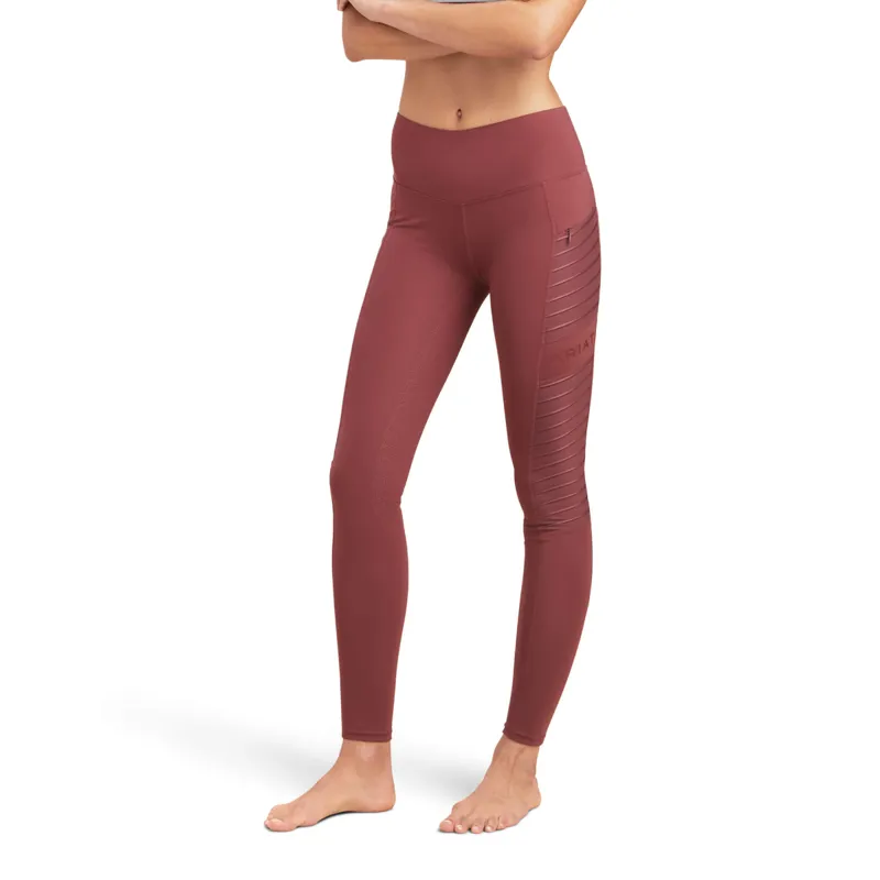 Ariat Women's EOS Moto Full Seat Tights - Wild Ginger